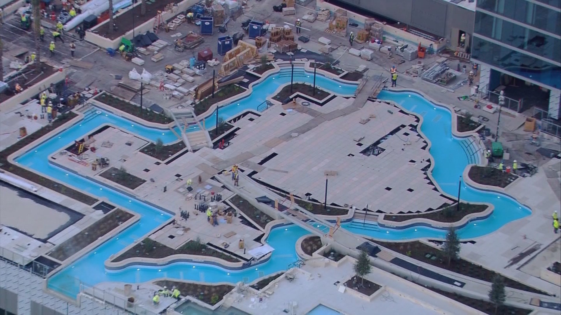 Photos Texasshaped lazy river in downtown Houston